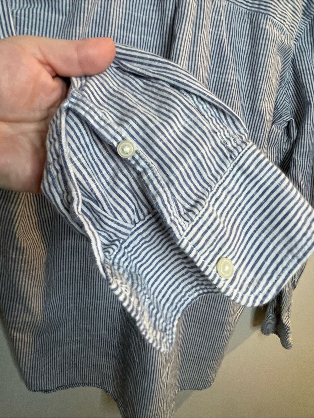Gap 100% cotton popover shirt M - Picture 3 of 5